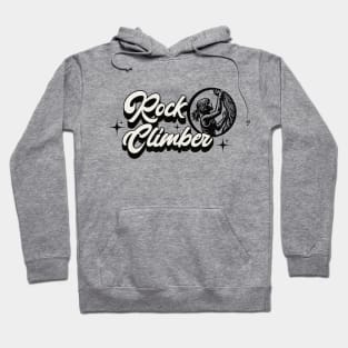 Girl Rock Mountain, Rock, Boulder or Wall Climber Hoodie